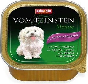 Animoda Animonda Vom feinsten menue 150g konservai šunims su ėriena ir grūdais