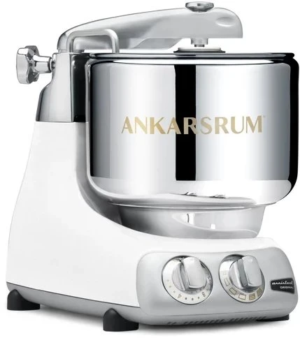 Virtuvinis kombainas Ankarsrum Assistent Original virtuvės kombainas 1500 W 7 l, baltas