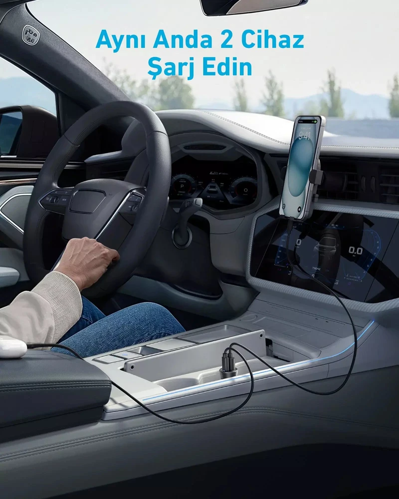 Įkroviklis Anker Car Charger (30W, 2 Ports)