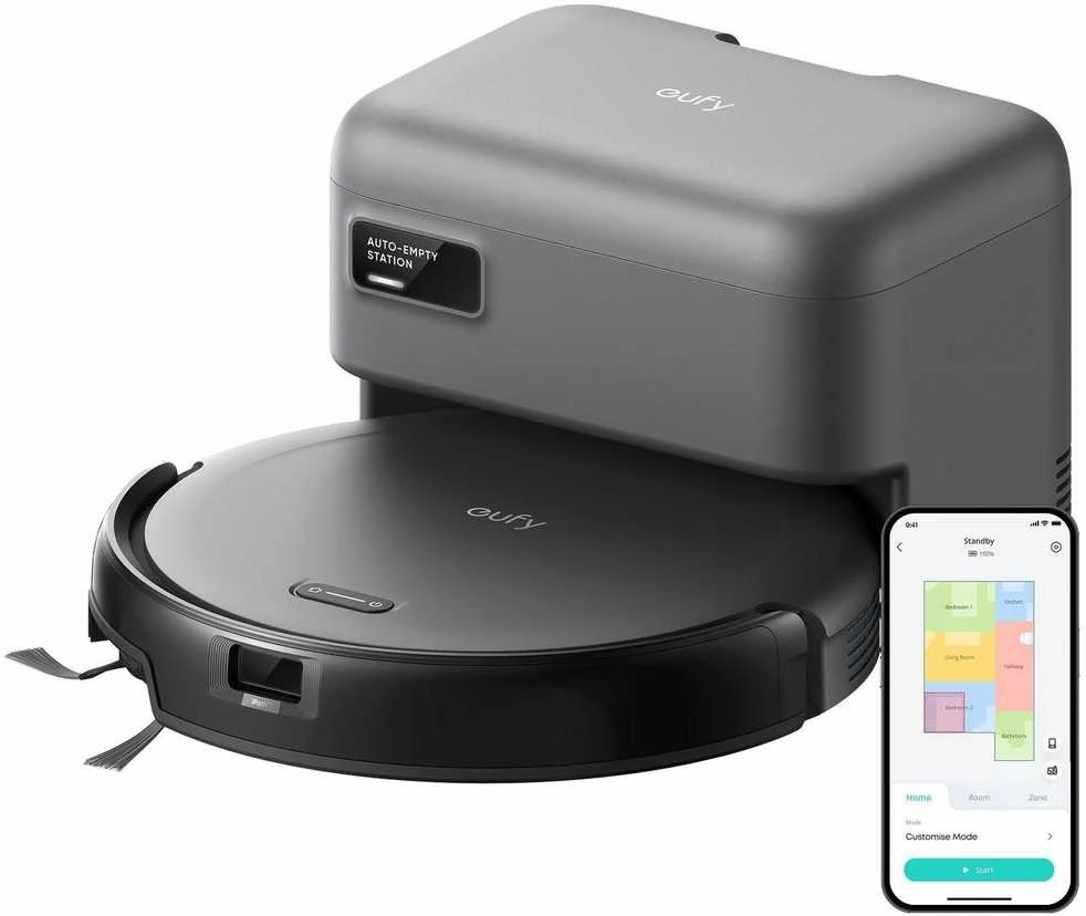 Dulkių siurblys - robotas Eufy C10, Juodas