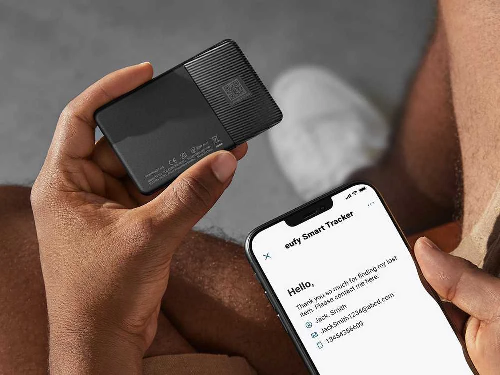 „Anker eufy Security SmartTrack“ kortelė – apsauga nuo pametimo, skirta mobiliesiems telefonams