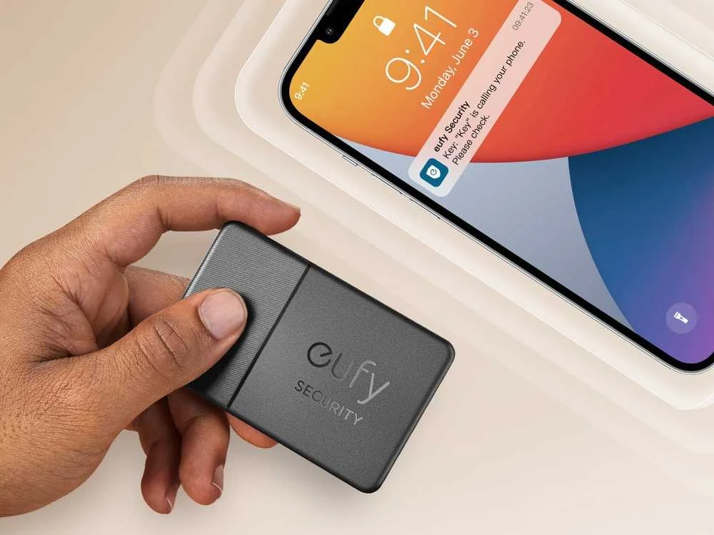 „Anker eufy Security SmartTrack“ kortelė – apsauga nuo pametimo, skirta mobiliesiems telefonams