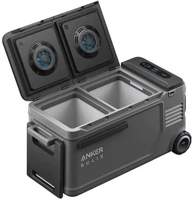 Anker SOLIX EverFrost 2: atidarytas dviejų zonų šaldytuvas