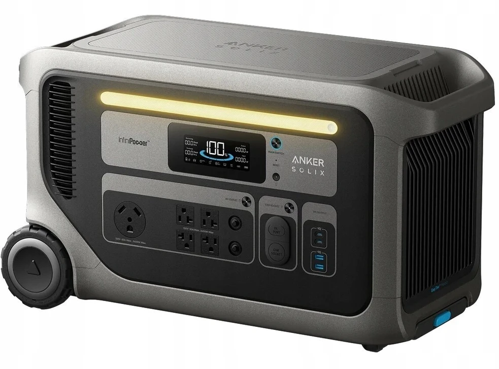 Nešiojama „Anker Solix“ elektrinė, 3072 Wh, 3600 W | F3000