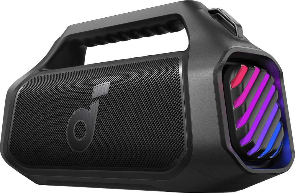 Anker Soundcore Boom 2 Pro tragbarer Bluetooth kolonėlė, Juodas, Kabellos, 140W, A3134A11