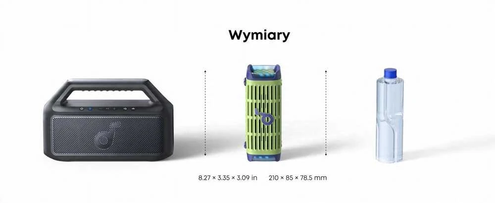 Anker Soundcore Speaker | Boom 3i | 50 W | Atsparus vandeniui | Bluetooth | Belaidė jungtis | Portable | Žalias