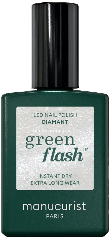 Anny Manucurist Žalias Flash Nagų lakas lakier do paznokci Diamant 15ml