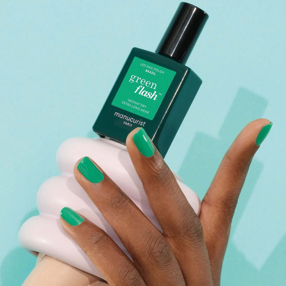 Anny Manucurist Žaliasis blyksnis nagų lakas Brazilija 15ml