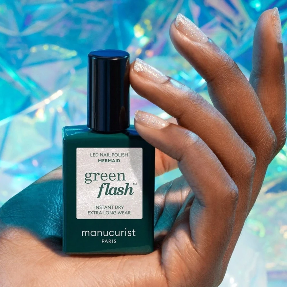 Anny Manucurist Žalias Flash Nagų lakas lakier do paznokci Mermaid 15ml