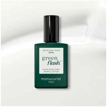 Anny Manucurist Žalias blyksnis nagų lakas „Snow“ 15 ml