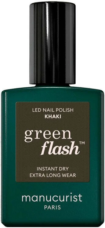 Anny Manucurist Žalias Flash Nagų lakas lakier do paznokci Khaki 15ml