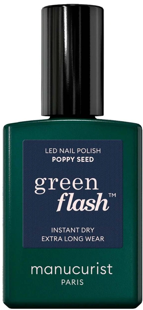 Anny Manucurist „Žalias Flash“ nagų lakas, aguonų skonio, 15 ml