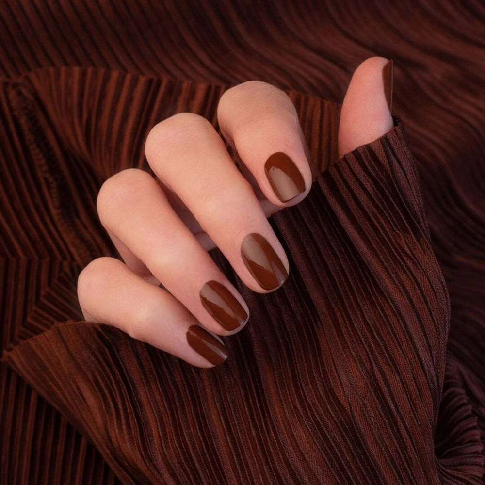 Anny Manucurist Žalias Flash Nagų lakas lakier do paznokci Chestnut 15ml