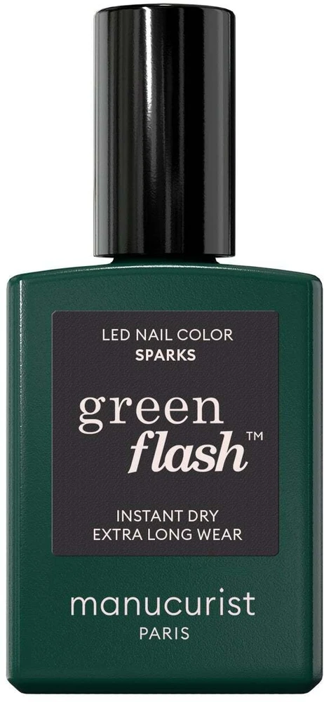 Anny Manucurist Žalias Flash Nagų lakas lakier do paznokci Sparks 15ml