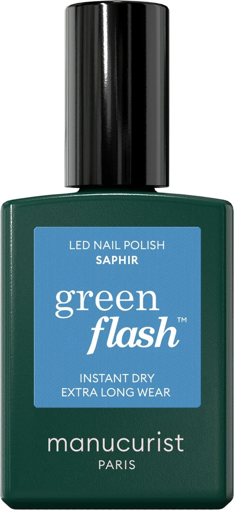 Anny Manucurist Žalias Flash Nagų lakas lakier do paznokci Saphir 15ml