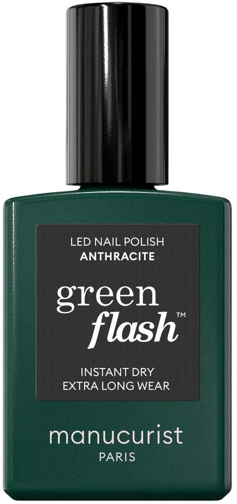 Anny Manucurist Žalias Flash Nagų lakas lakier do paznokci Anthracite 15ml