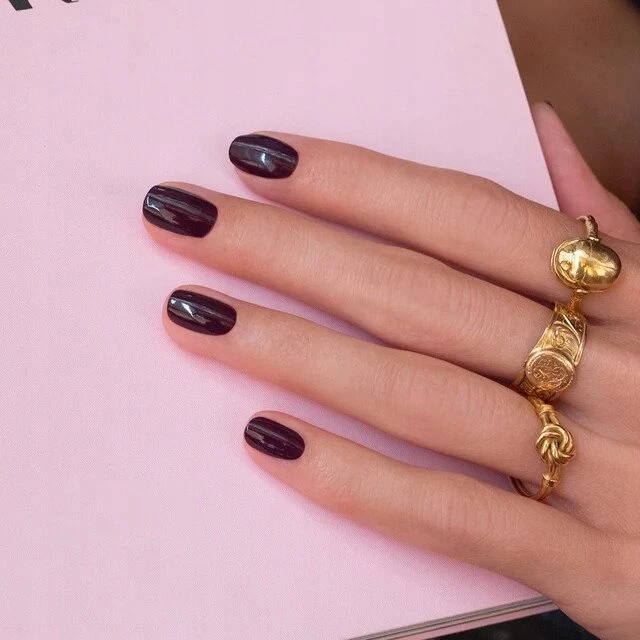 Anny Manucurist Žalias Flash Nagų lakas lakier do paznokci Aubergine 15ml