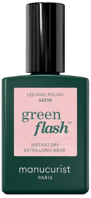 Anny Manucurist Žalias Flash Nagų lakas lakier do paznokci Satin 15ml