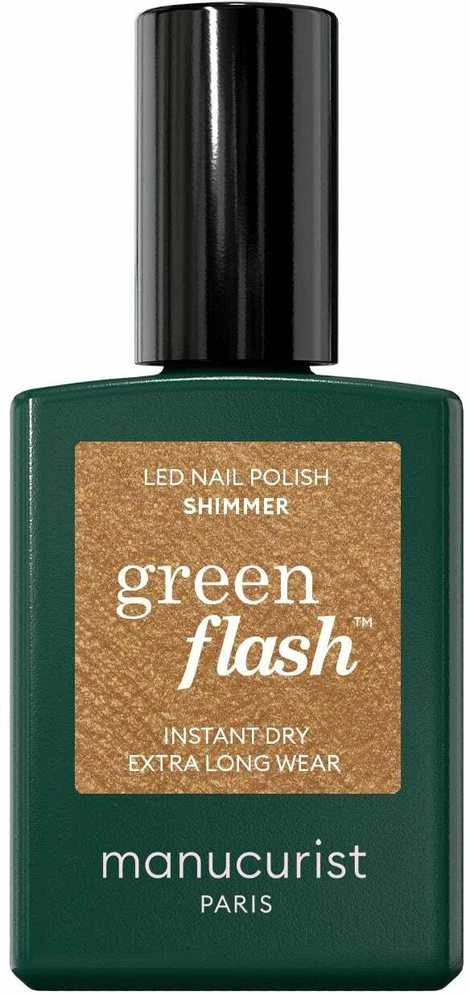 Anny Manucurist Žalias Flash Nagų lakas lakier do paznokci Shimmer 15ml