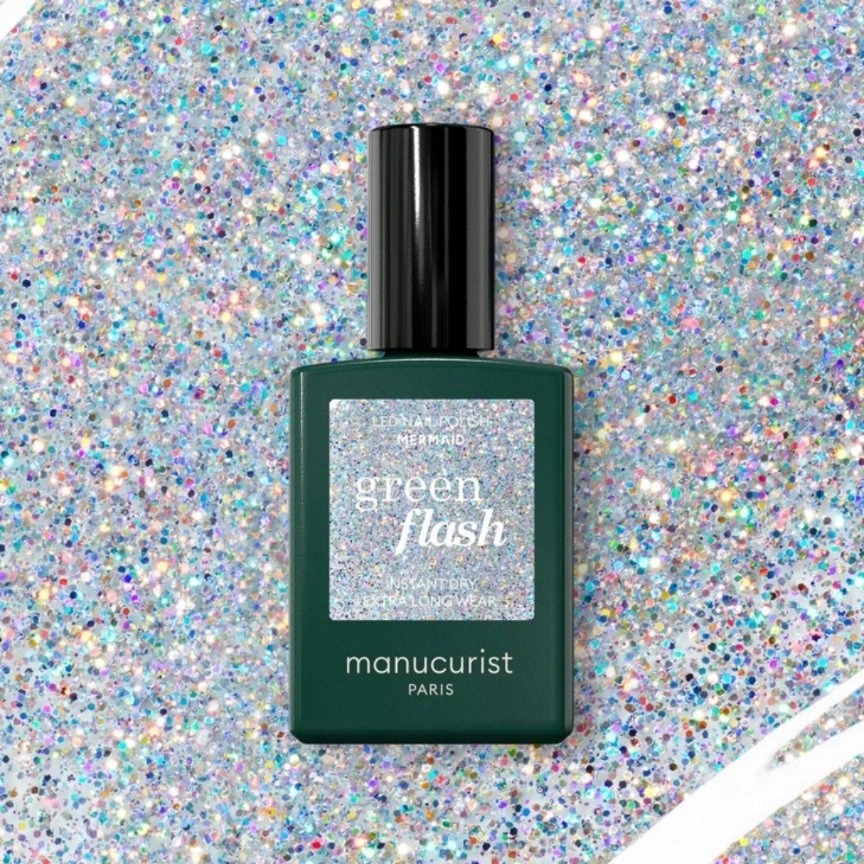 Anny Manucurist Žalias Flash Nagų lakas lakier do paznokci Mermaid 15ml