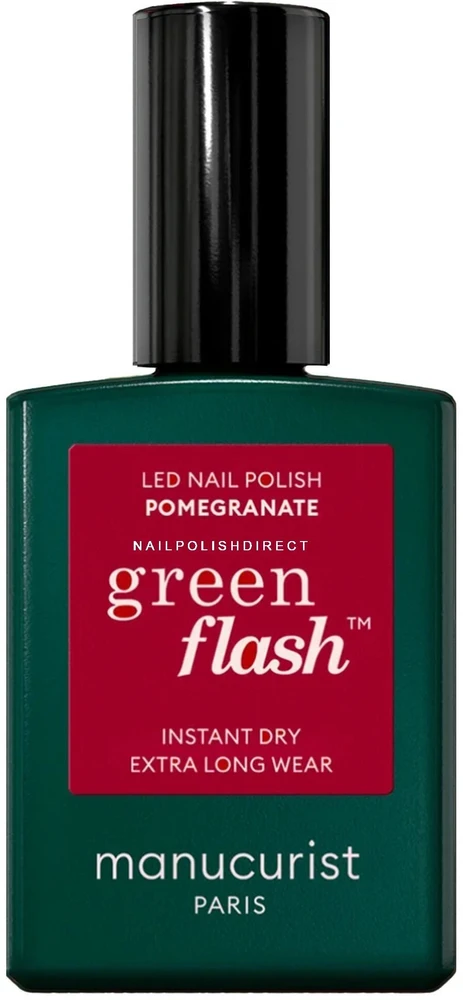 Anny Manucurist Žalias Flash Nagų lakas lakier do paznokci Pomegranate 15ml