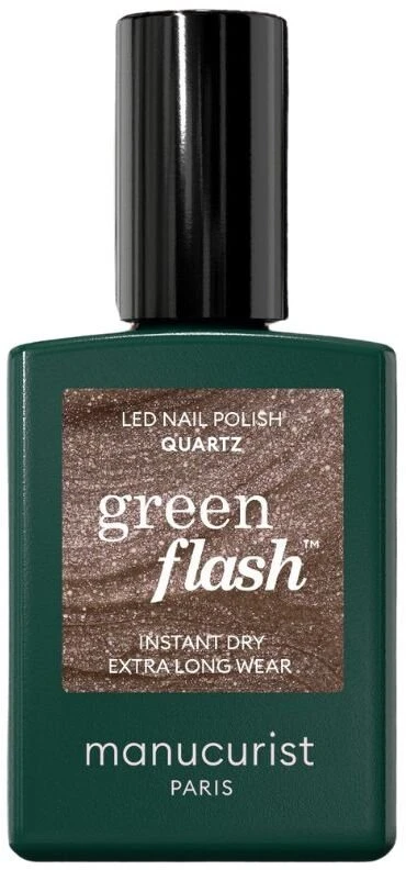 Anny Manucurist Žalias Flash Nagų lakas lakier do paznokci Quartz 15ml