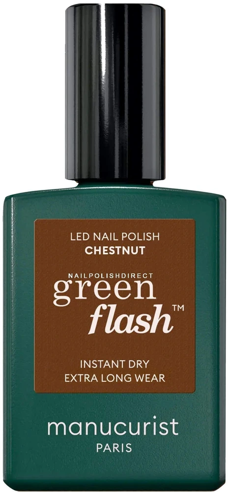Anny Manucurist Žalias Flash Nagų lakas lakier do paznokci Chestnut 15ml