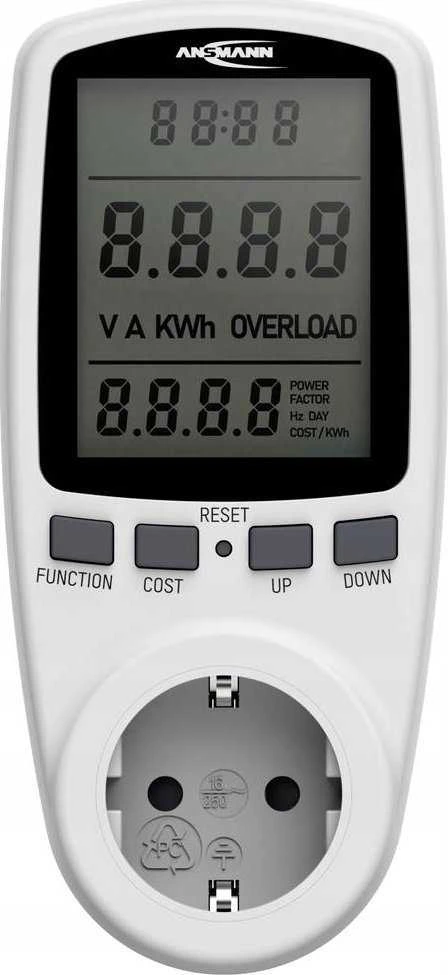 Ansmann ANSMANN 1260-0007 Energijos sąnaudų skaitiklis APM2