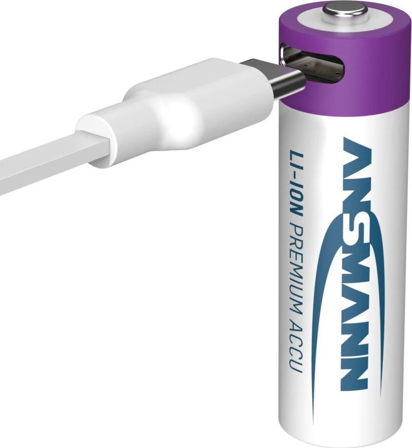 Ansmann ACCU AA 1.5V 2000MAHUSB-C.MAX2A 4PCS
