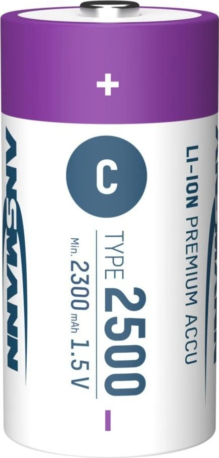 Ansmann 1313-0004 buitinė baterija Įkraunama baterija C Ličio-jonų (Li-Ion)