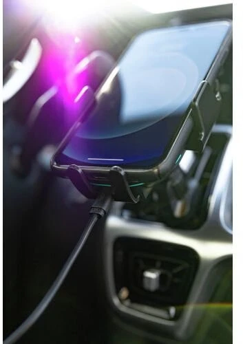 Ansmann WiLine 15 automobilio laikiklis 15 W su Qi įkrovimu 1000-0033