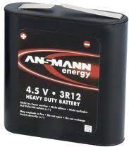Cinko anglies baterija 3R12 4.5V 2000mAh ANSMANN