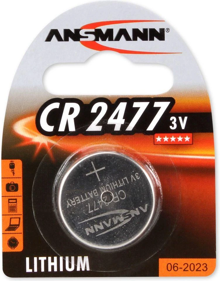 Ansmann CR2477 3V ličio baterija pakuotėje