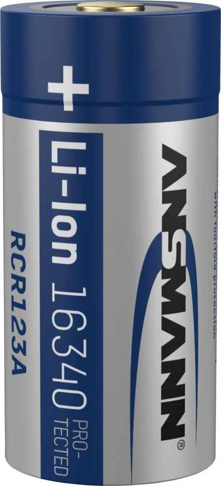 Ansmann 16340 850mAh ličio jonų akumuliatoriaus stambus planas