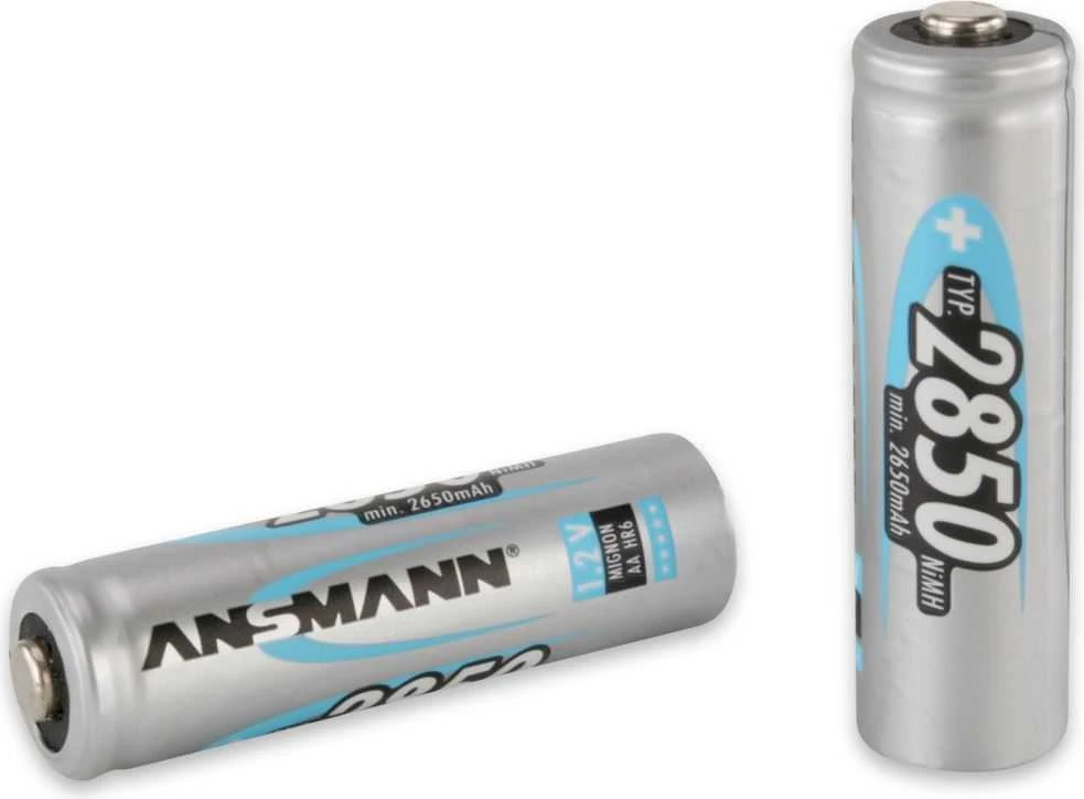Ansmann AA 2850mAh įkraunamos baterijos (2 vnt.)