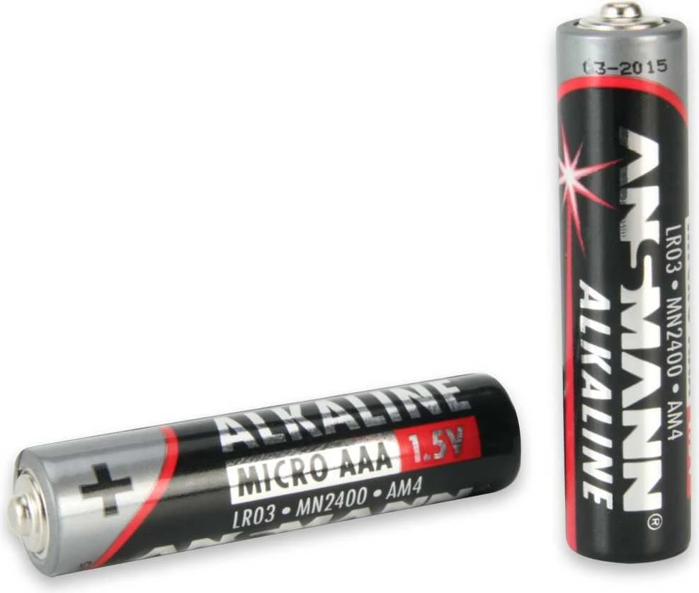 Ansmann AAA šarminės baterijos, 2 vnt. rinkinys
