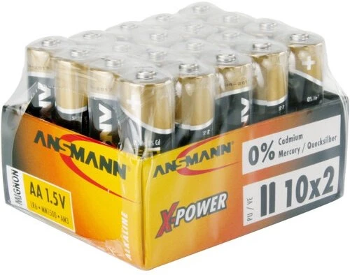 Ansmann Baterijos 2 x AA/LR6 1.5V ANSMANN Premium X-Power 5015731/set20