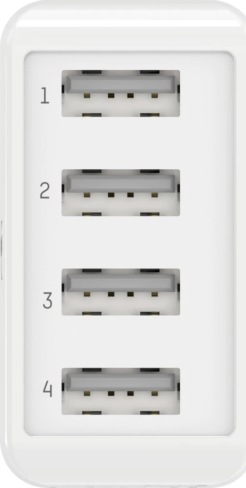 Ansmann namų įkroviklis HC430 4xUSB 3000mA baltas