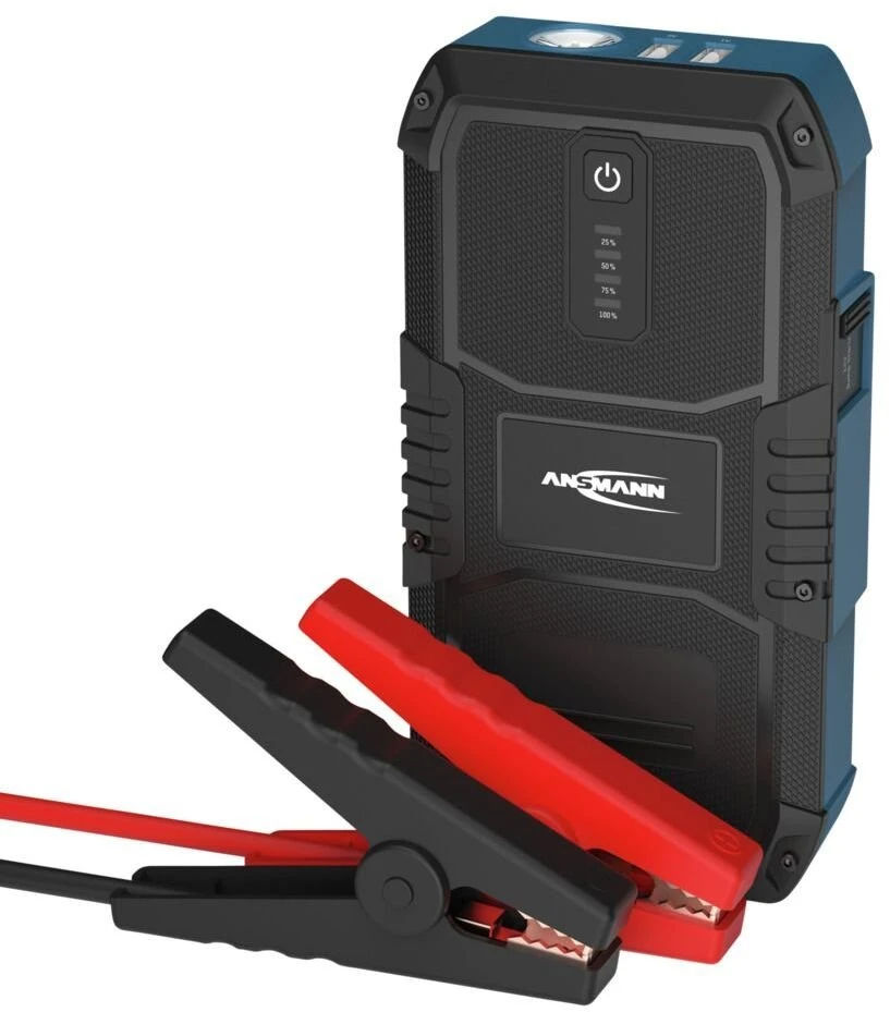 Išorinis akumuliatorius (Powerbank) su automobilio užvedimo funkcija 400A/1500A 37Wh USB-A 12W Jump Starter 10.0 ANSMANN