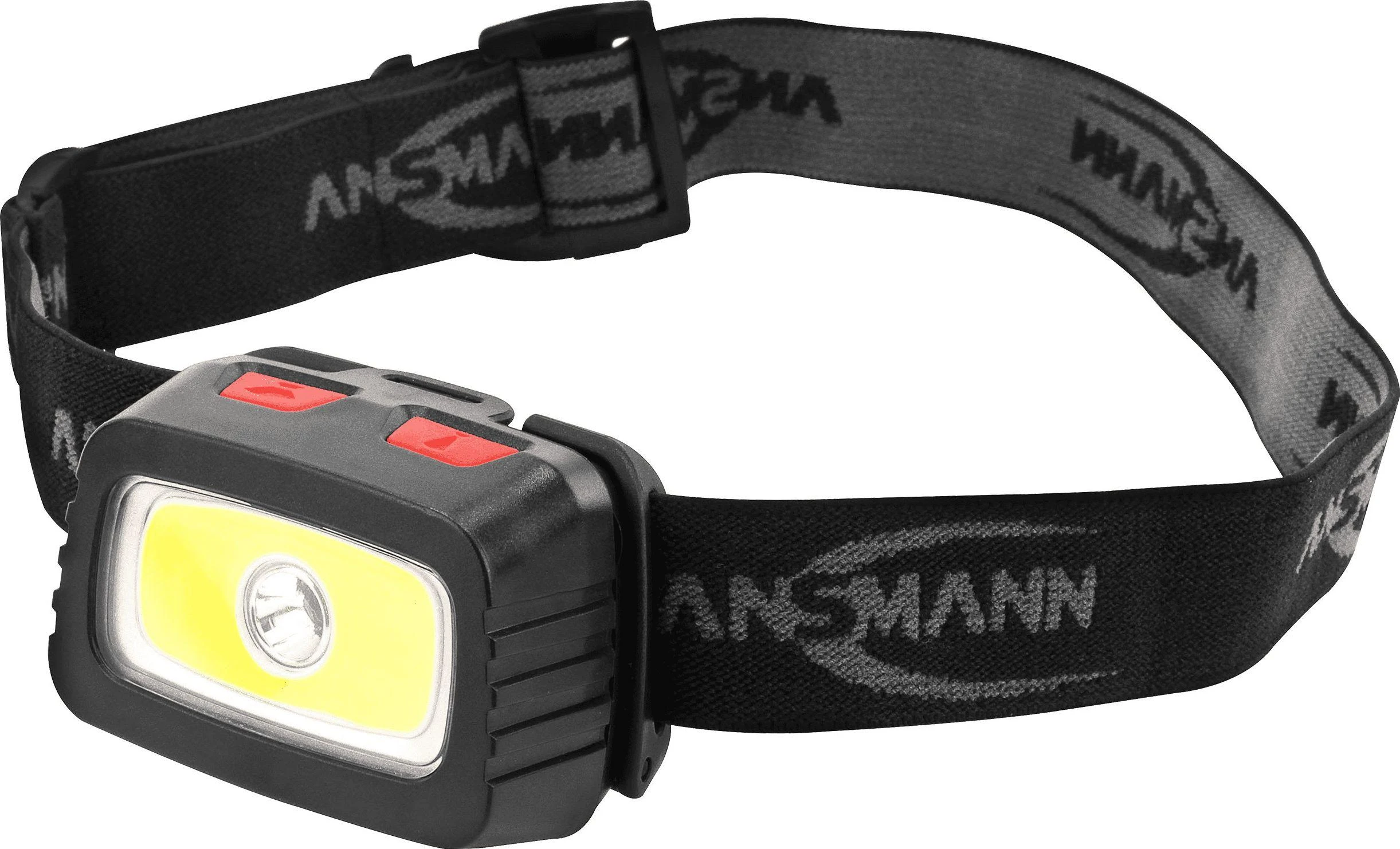 Ansmann HD200B Juoda, Pilka Ant galvos tvirtinamas žibintuvėlis LED