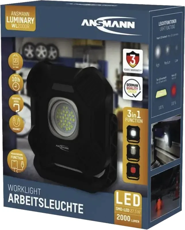 Ansmann Reflektor roboczy 27,5W WL2000R