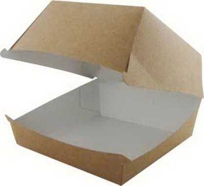 Antalis Pudełko na burgera ruda/balta 120x120x80mm 240szt/pak - (240 vnt.)