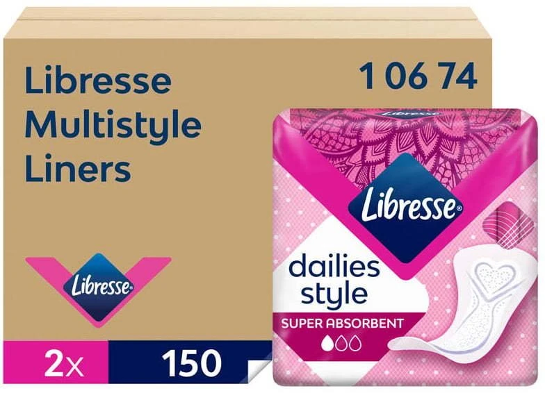 Antalis Įklotai Libresse Multistyle 10674 2 x 150 vnt./pak.