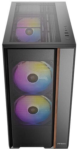 Antec FLUX REAR Juodas dėklas
