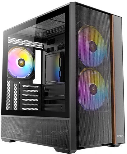 Antec FLUX REAR Juodas dėklas