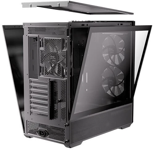 Antec FLUX REAR Juodas dėklas