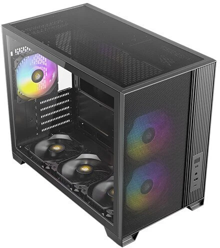 Obudowa Antec Flux M Juodas (0-761345-10253-7)