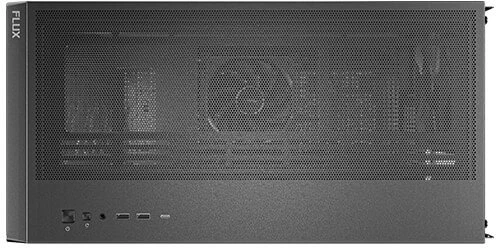 Antec FLUX SE „Midi Tower“ Juoda, Medinė