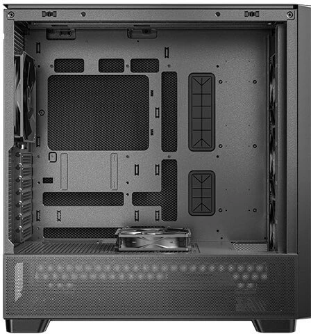 Antec FLUX SE „Midi Tower“ Juoda, Medinė