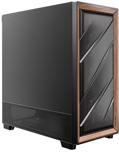 Antec FLUX SE „Midi Tower“ Juoda, Medinė